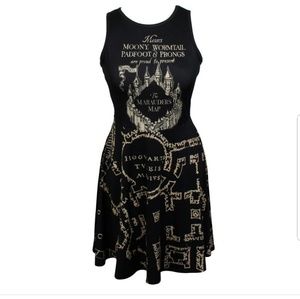 Harry Potter Marauder’s Map Dress 